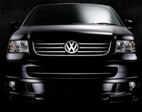 Накладки на решетку радиатора (нерж.) 8 шт VW T5 TRANSPORTER 08.2003 - 2010